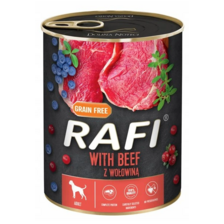 Rafi Dog Adult - hovädzie, brusnice a čučoriedky 800g